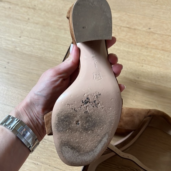 Gianvito Rossi tan sandals 100 mm heel - Picture 4 of 4